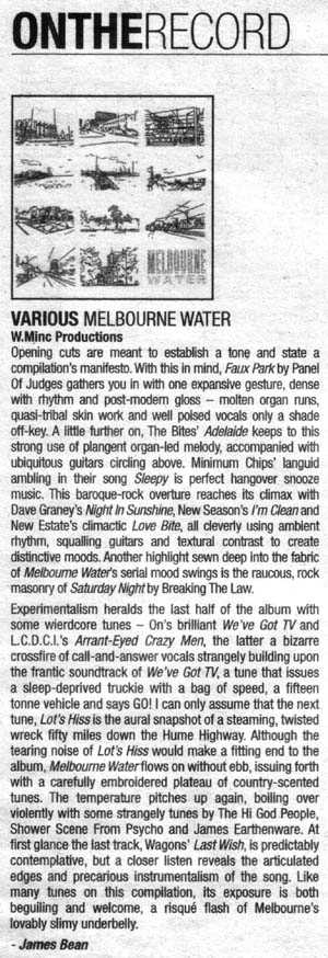 review of Melbourne Water 1
